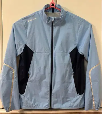 RLX 골프 풀 지퍼 자켓 스카이블루