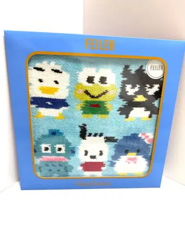 새상품 페이러 FEILER 산리오 손수건 한교동 포차코