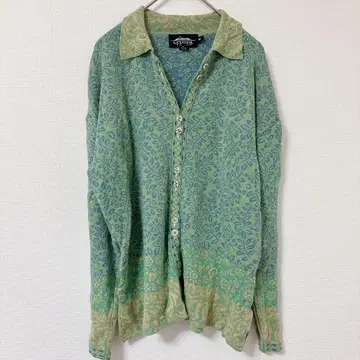 ICELANDIC DESIGN [ M ] 꽃무늬 긴팔 셔츠