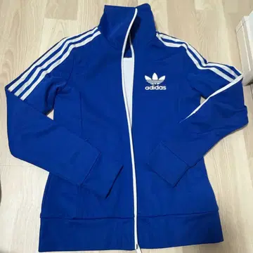 adidas 파랑 집업 자켓 한정품