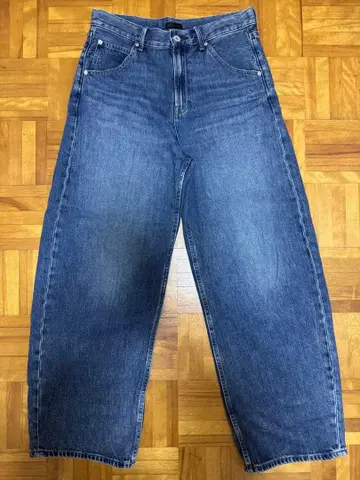 유니클로 배기 커브 청바지 62BLUE 27인치