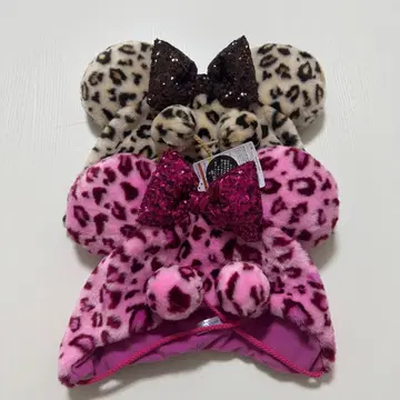 디즈니 팬캡 미니 표범 무늬 레오파드