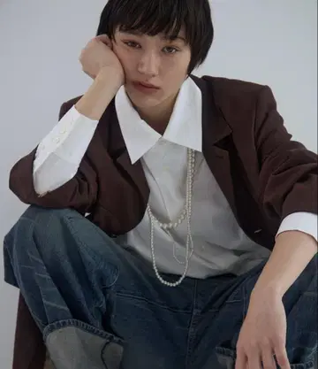 브라운 테일러드 자켓 FREE 사이즈