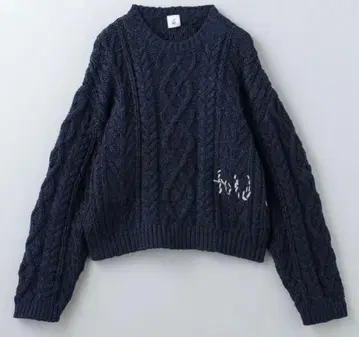 6(ROKU) 니트 네이비