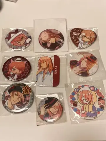 아이 츄 토도로키 잇세이 캔뱃지 묶음 판매