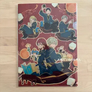 빨강머리 백설공주 클리어 파일 콜라보 카페 2장