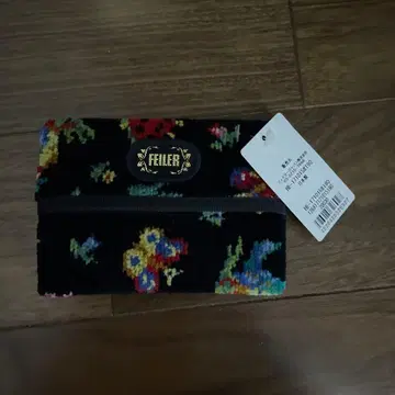 택 포함 새상품 FEILER 하이 티슈 케이스 블랙