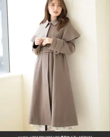 MISCH MASCH 케이프 칼라 코트/MM348607