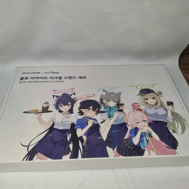 [단순개봉] 이디야커피 블루 아카이브 아크릴 스탠드 세트