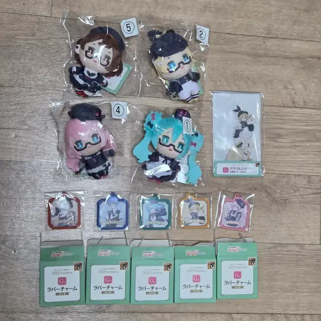 굿스마일 미쿠 인형/아크릴 스탠드/러버참 일괄