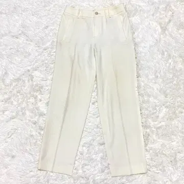 B-Three 여성용 슬랙스 S 스트레치 화이트 신축성 B3