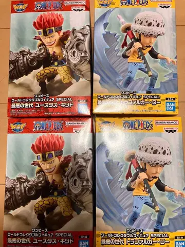 원피스 월드 컬렉션 키드, 로우 4체 세트