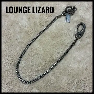 [ 레어 ] LOUNGE LIZARD 키헤이 월렛 체인 건메탈 브라스