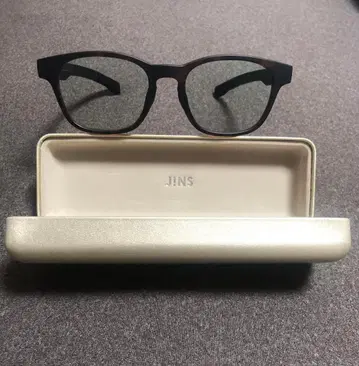 JINS 보스턴형 안경 케이스 포함