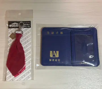 나의 히어로 아카데미아 유에이 고교 학생 수첩형 패스 케이스 넥타이 참