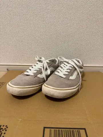 Vans 올드스쿨 베이지 스웨이드 스니커즈