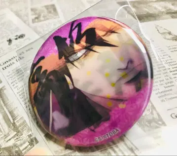 [ 미사용품 ] 은혼 타카스기 체인지 캔뱃지 3D