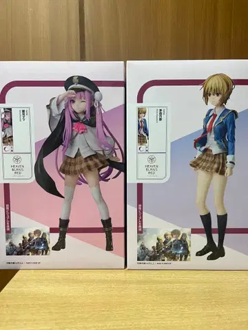 HEAVEN BURNS RED 피규어 2체 세트 헤븐 번즈 레드