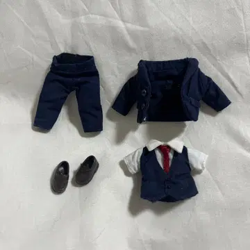 넨도로이드돌 의류 오요후쿠 세트 수트 네이비
