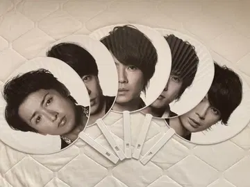 아라시 라이브 LOVE 점보 부채 5개 세트