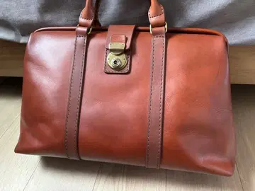 Organ(오르간) [ 투핸들 비즈니스 백 ] 가죽 소재:미넬바리스시오