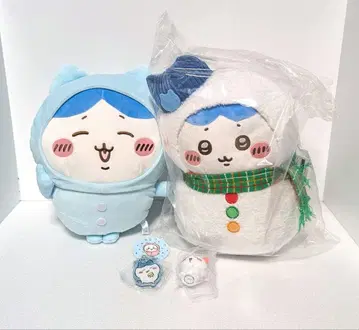 치이카와 하치와레 굿즈 세트 에니마이 복권 파자마 BIG 봉제 인형