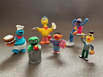 [ 빈티지 ] 세서미 스트릿 피규어 6체 세트