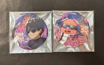 도즈루사 5주년 캔뱃지 본MEN