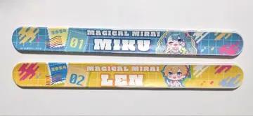하츠네 미쿠 카가미네 렌 매지컬 미라이 리스트 밴드 2개 세트