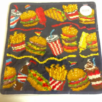 페이러 손수건 버거샵 네이비 x 네이비