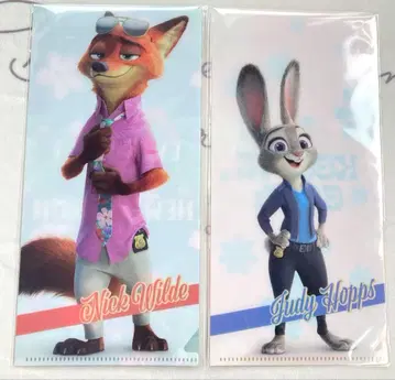 익명 배송 디즈니 주토피아 2 티켓 파일 세트 닉 & 주디