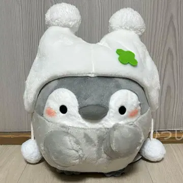 코우펜짱 와타유키 폼폼 모자 BIG 봉제 인형