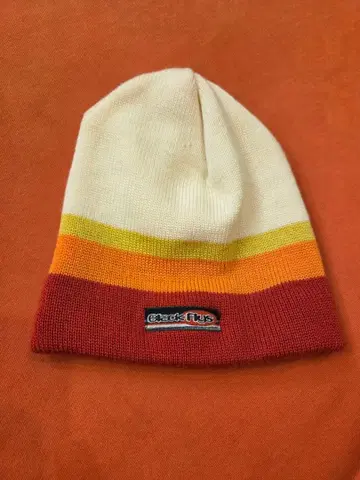 90s BLACK FLYS 블랙 플라이즈 니트 캡 비니