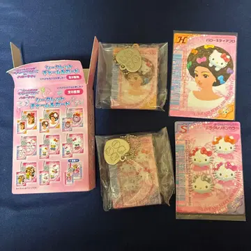 러브and베리 헬로키티 시크릿 참&카드 아크릴 참