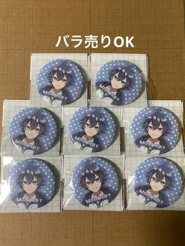 컬러풀 피치 전시회 캔뱃지 나오키리 카라피치 뮤지엄