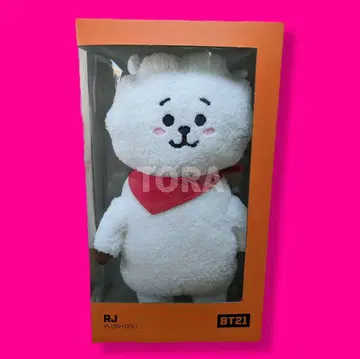 공식 BTS BT21 RJ 점보 스탠딩 인형 봉제 인형