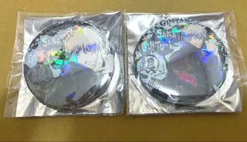 은혼 사카타 반짝반짝 캔뱃지 2개