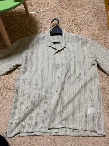 BEAMS 오픈 카라 반팔 셔츠