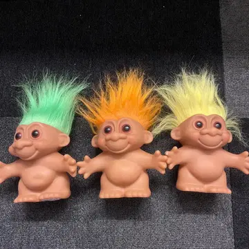 트롤 인형 3개 저금통 새상품급 빅