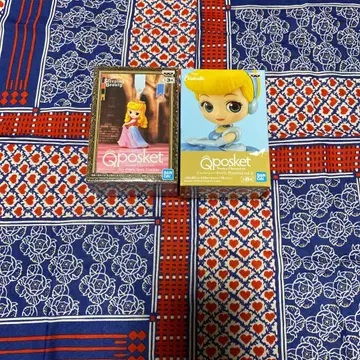 Qposket 신데렐라 오로라 공주 피규어 세트