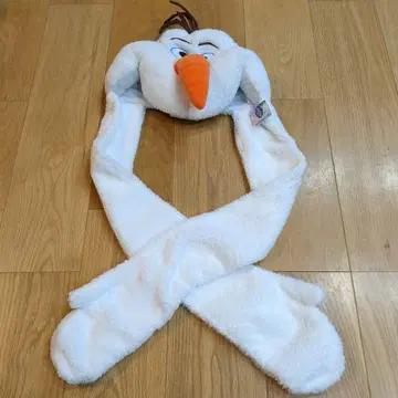 디즈니 올라프 플리스 모자