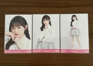 카와사키 사쿠라 노기자카46 브로마이드 리본 모티브