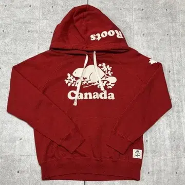 새상품급 Roots Canada 비버 로고 빅 로고 후드티 루트 캐나다