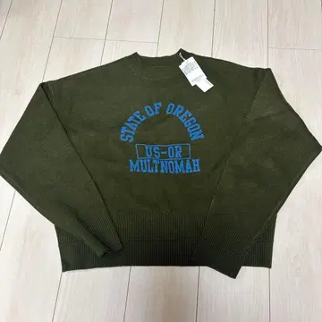 새상품 un dix cors 니트 doudou sm2 스튜디오 클립