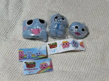 사와사와 숲의 완고한 짱 봉제 인형 공 체인 복조리 간페이 짱 세트