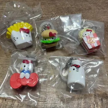 헬로키티 아메리칸 디자인 메지루시 액세서리 전 5종 컴플리트