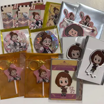 나의 히어로 아카데미아 애니 카페 옵스 쿠 오챠코