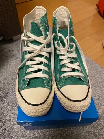 CONVERSE ALL STAR 그린 하이컷 25.5