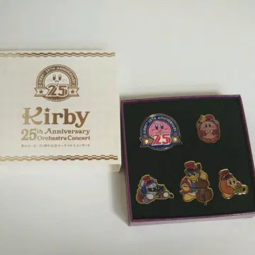 별의 커비 오케스트라 콘서트 드림 시트 특전 핀 배지