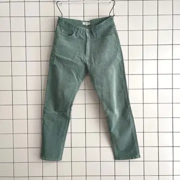 코듀로이 팬츠 터콰이즈색 B:MING